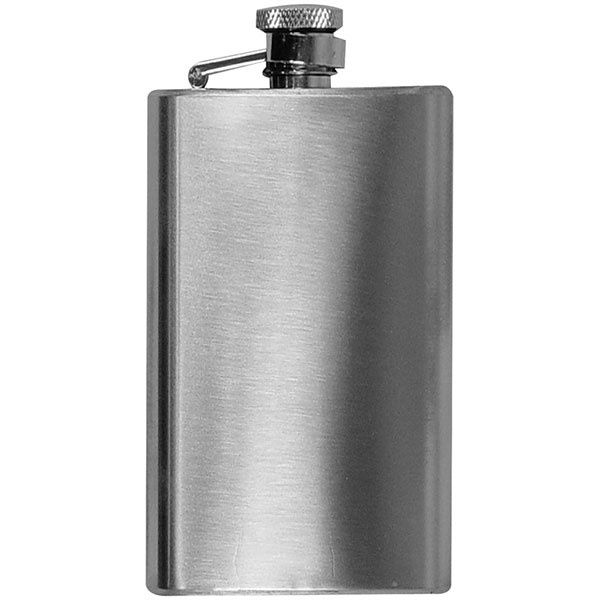 Logo trade advertising products picture of: Stainless steel hip flask FRESNO 104 ml