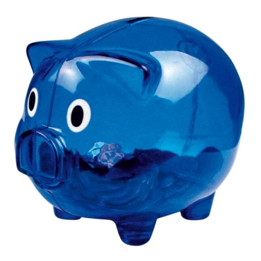 Logo trade promotional products image of: Piggy bank LEICESTER