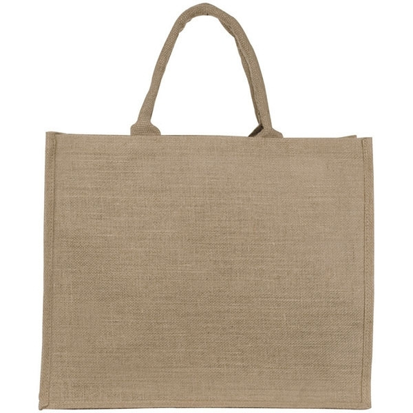 Logo trade promotional gift photo of: Jute bag, big HANNOVER