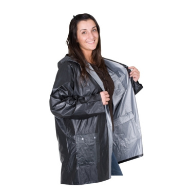 Logo trade advertising product photo of: Turn-over rain coat NANTERRE
