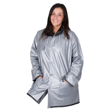 Logo trade promotional merchandise picture of: Turn-over rain coat NANTERRE