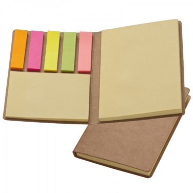 Logo trade advertising products image of: Adhesive note pad BURLINGTON