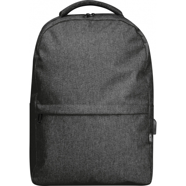 Logotrade business gift image of: rPET backpack RIMINI