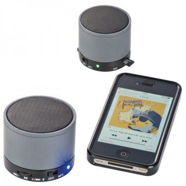 Logo trade business gifts image of: Mini Bluetooth speaker HAWICK