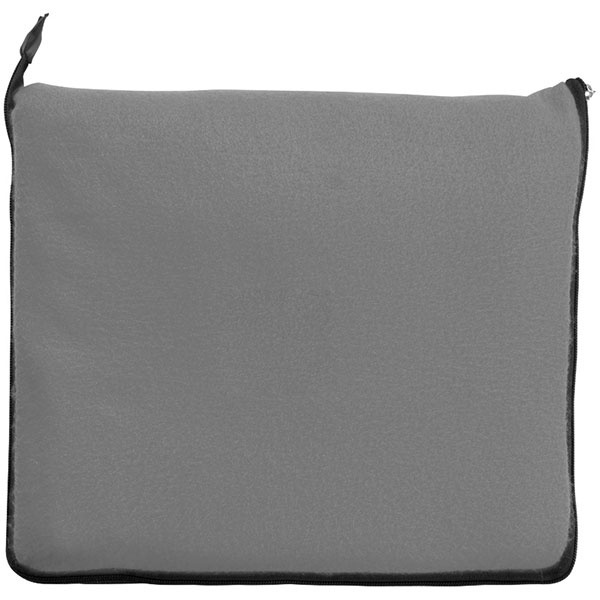 Logo trade corporate gift photo of: 2in1 fleece blanket/pillow RADCLIFF