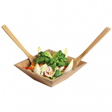 Logotrade promotional products photo of: Bamboo salad servers CAPUA