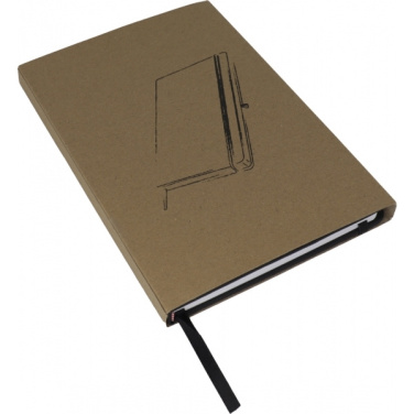 Logo trade promotional product photo of: A5 note book KIEL