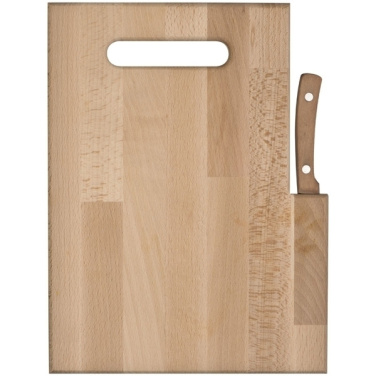 Logotrade promotional item picture of: Wooden board with knife LIZZANO
