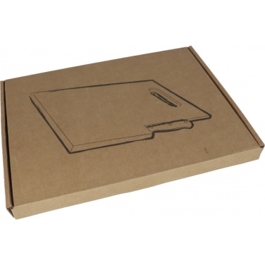 Logo trade corporate gifts image of: Wooden board with knife LIZZANO