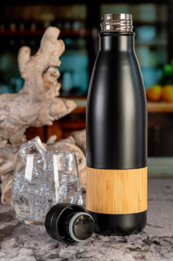 Logo trade corporate gifts picture of: Stainless steel bottle KOBE 750 ml