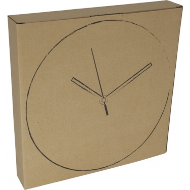 Logo trade promotional merchandise picture of: Wall clock with allover clock face VENICE