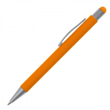 Logo trade promotional items picture of: Metal ballpen touch pen soft touch SALT LAKE CITY