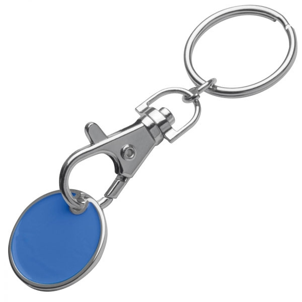 Logo trade promotional product photo of: Keyring with shopping coin ARRAS