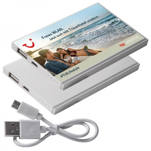 Logotrade promotional giveaway image of: Power bank PINEVILLE 2200 mAh