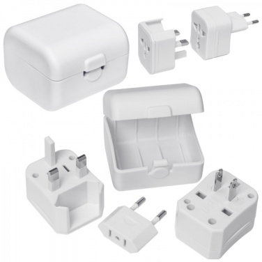 Logotrade promotional item picture of: Travel adapter PERU