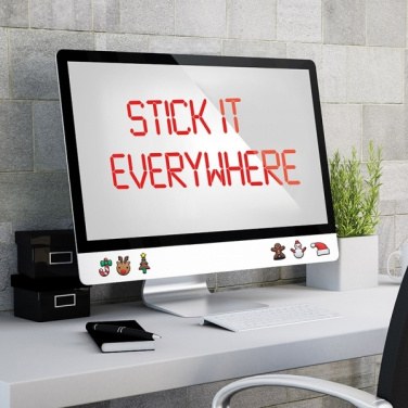 Logotrade promotional giveaway picture of: Christmas sticker (single pc) TORONTO