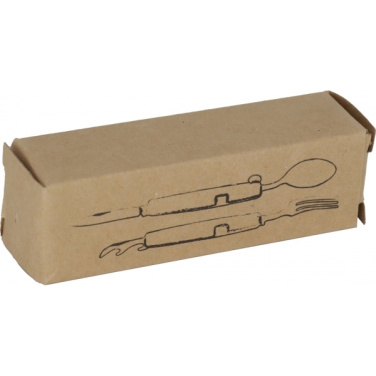 Logo trade promotional giveaways image of: Camping cutlery PAMPLONA