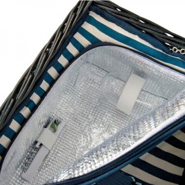 Logotrade promotional items photo of: Picnic basket RIVA DEL GARDA