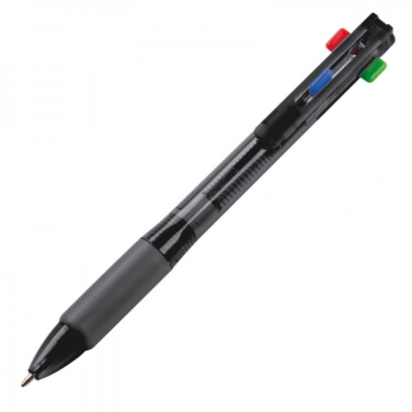 Logo trade corporate gifts picture of: Plastic ballpen 4in1 NEAPEL