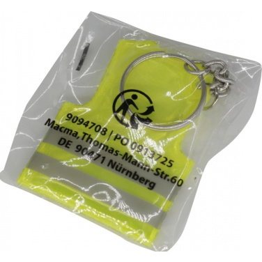 Logo trade promotional items picture of: Keyring SPEEDY