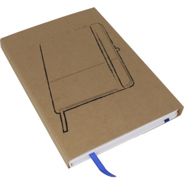 Logo trade promotional merchandise image of: A5 Notebook BARDOLINO