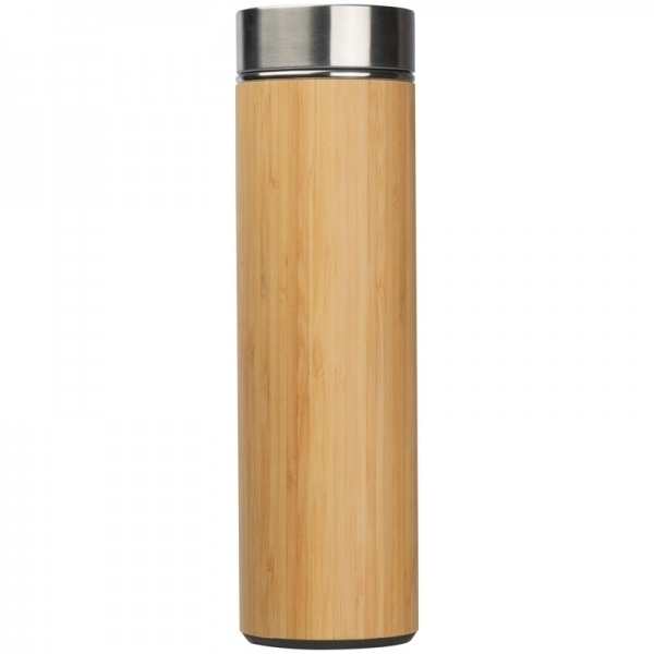 Logo trade business gifts image of: Stainless steel bottle VALDEMORO 550 ml
