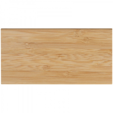 Logotrade business gift image of: Bamboo power bank KATOWICE