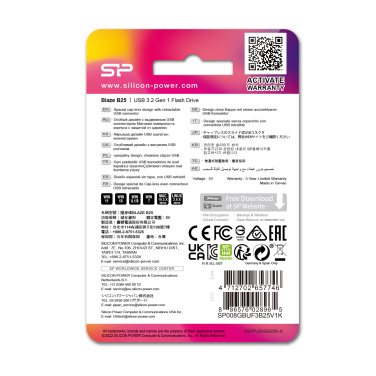 Logo trade advertising products picture of: Pendrive Silicon Power Blaze B25 3.1