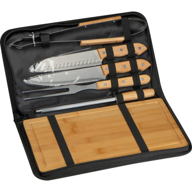 Logotrade promotional gift image of: Barbecue set EINDHOVEN