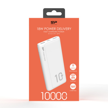 Logo trade promotional giveaways image of: POWER BANK SILICON POWER QP15 10000 MAH