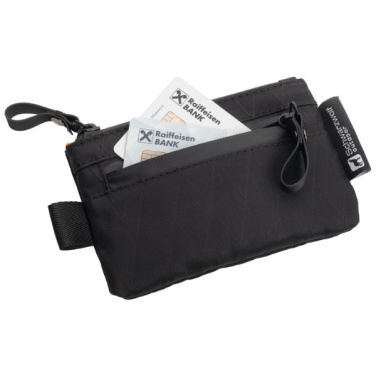 Logotrade promotional merchandise picture of: Trevel wallet ATBARA Schwarzwolf