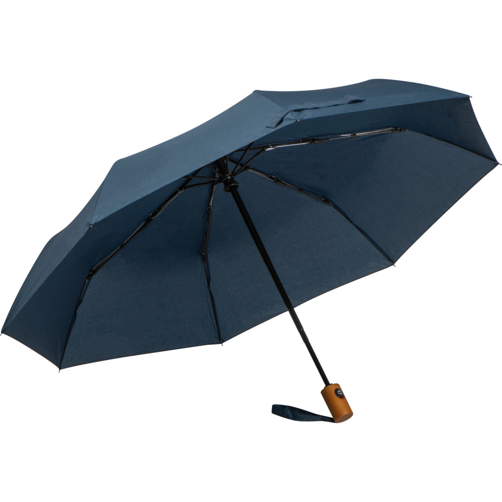 Logo trade promotional giveaways image of: RPET umbrella IPSWICH