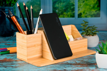 Logo trade business gift photo of: Desk organizer LUBLIN