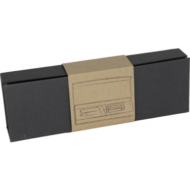 Logo trade promotional gifts picture of: Metal writing set KARLOVAC