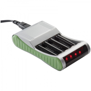 Logo trade corporate gifts picture of: Battery charger THUNDER BAY