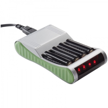 Logo trade promotional items image of: Battery charger THUNDER BAY