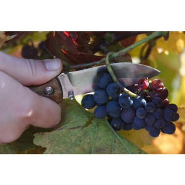 Logo trade promotional giveaways picture of: Pocket knife JUNGLE Schwarzwolf