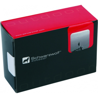 Logo trade promotional merchandise photo of: Lantern LUCA Schwarzwolf