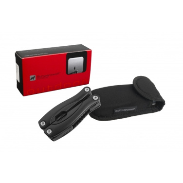 Logo trade promotional gifts image of: Multitool ARMADOR NEW Black Schwarzwolf