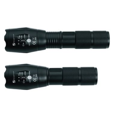 Logotrade corporate gift picture of: Flashlight ANTELAO Schwarzwolf