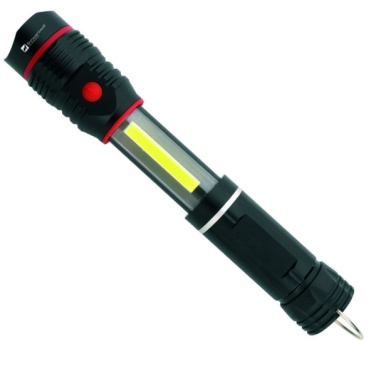 Logo trade promotional giveaways picture of: Flashlight BIWA Schwarzwolf