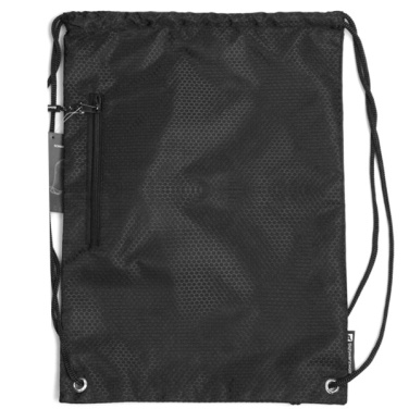 Logotrade corporate gifts photo of: Drawstring bag NUNAVUT Schwarzwolf