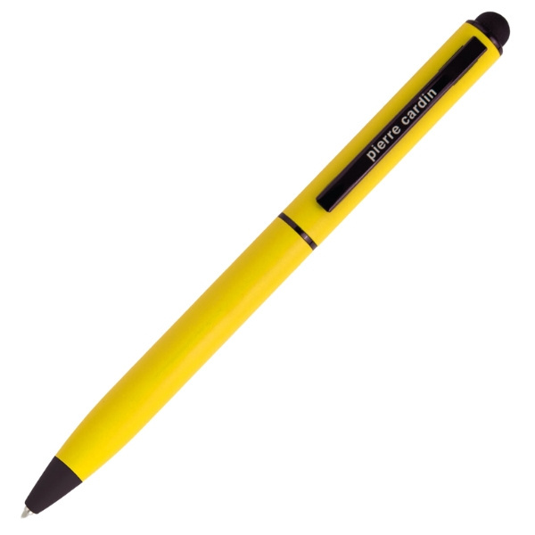 Logotrade promotional item image of: Metal ballpoint pen, touch pen, soft touch CELEBRATION Pierre Cardin