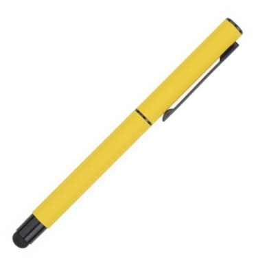 Logo trade business gifts image of: Roller touch pen, soft touch CELEBRATION Pierre Cardin