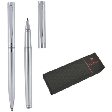Logotrade promotional gift picture of: Writing set ballpoint pen & roller RENEE Pierre Cardin