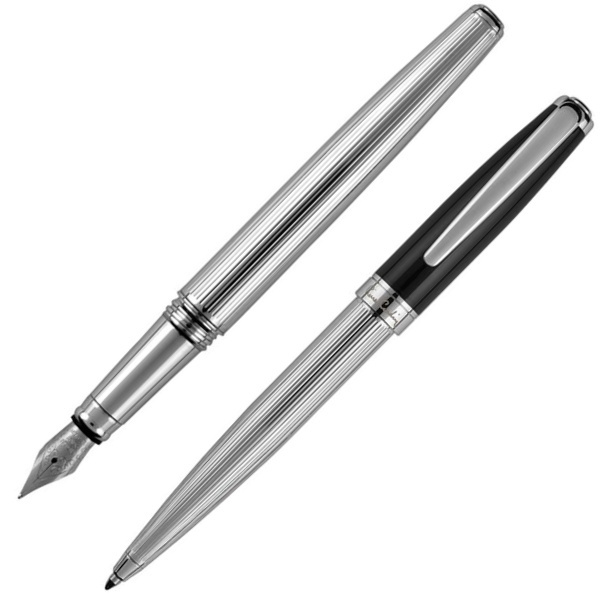 Logotrade promotional merchandise picture of: Writing set ballpoint pen & fountain pen CHRISTOPHE Pierre Cardin