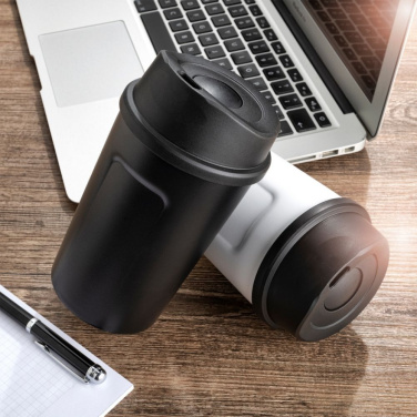 Logotrade advertising products photo of: Thermo mug LIARD Schwarzwolf