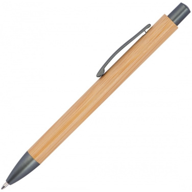 Logotrade promotional products photo of: Bamboo ballpen BERINGEN