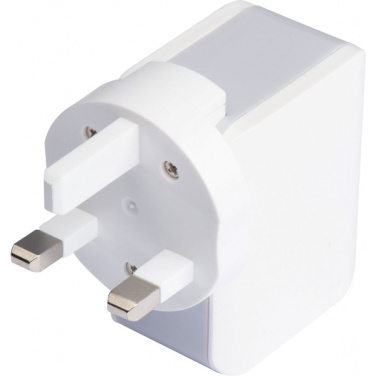 Logo trade corporate gift photo of: Travel adapter ANTWERP