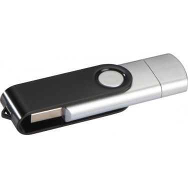 Logo trade corporate gifts image of: USB stick 32GB TWIST